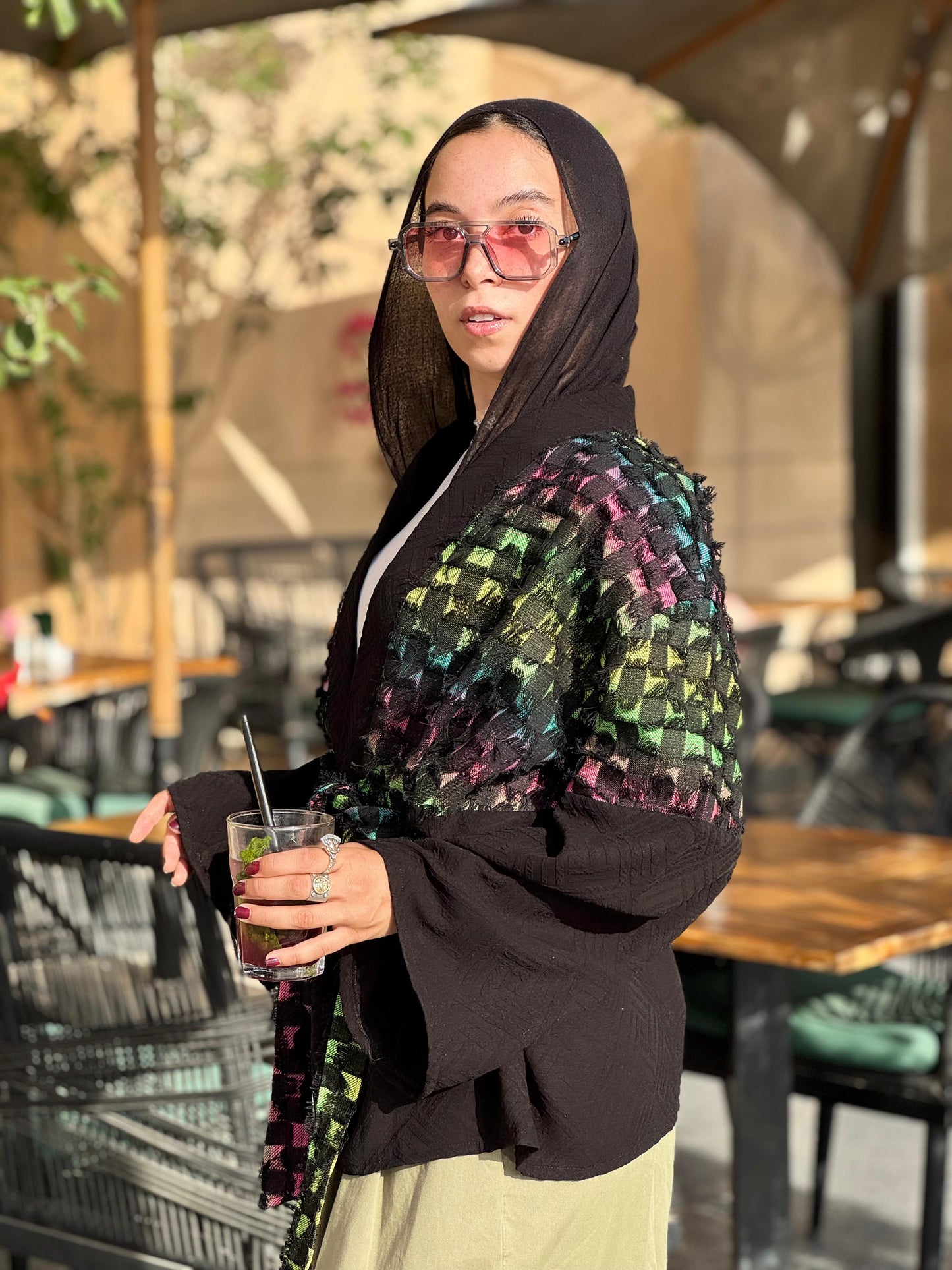 half and half jacket