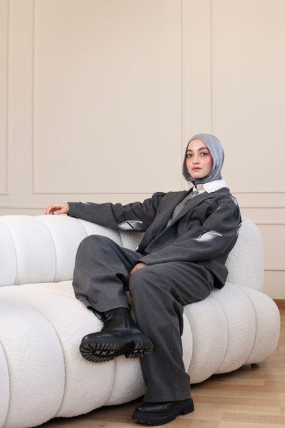 Peacock Cropped Jacket