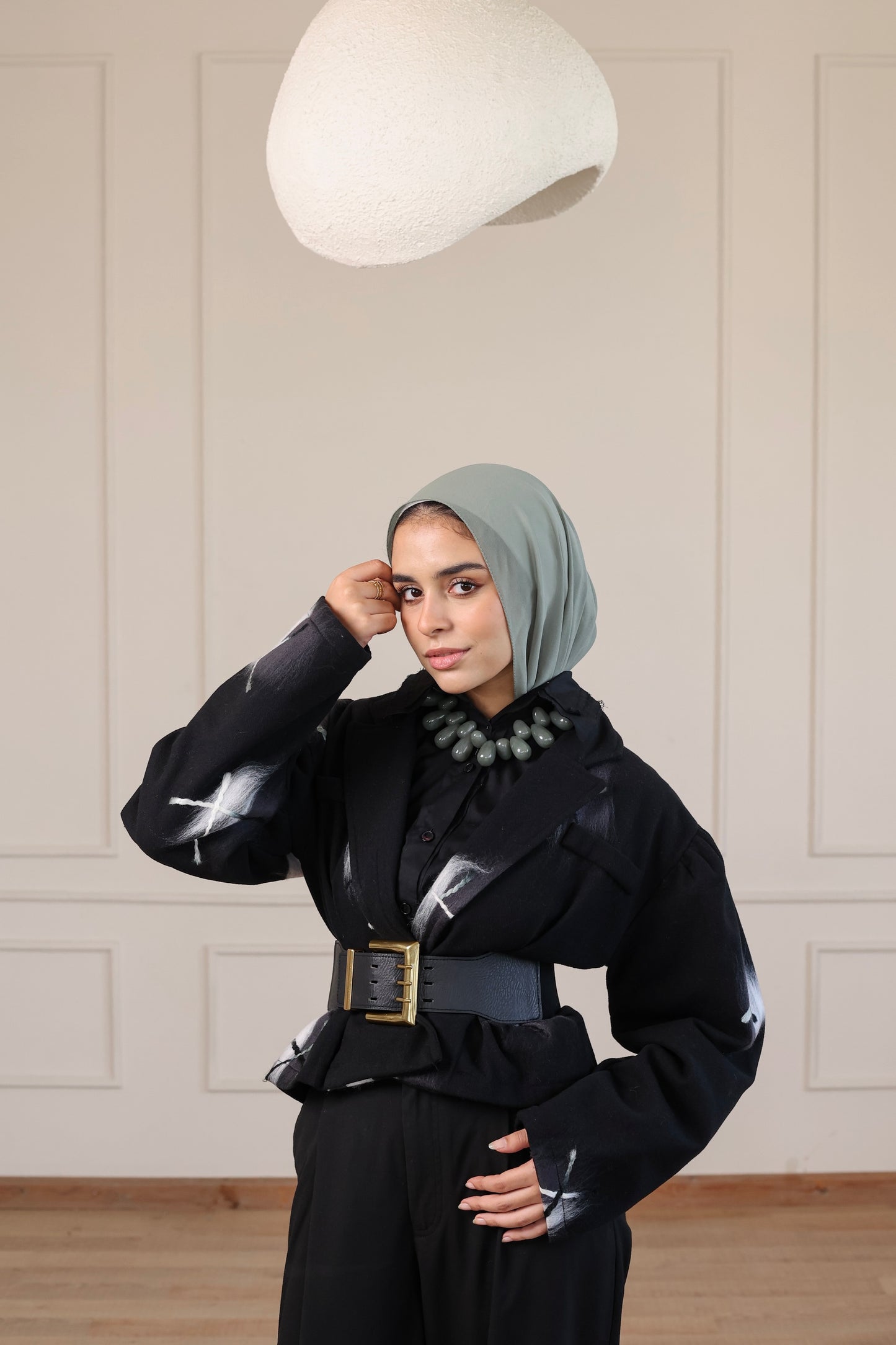 Peacock Cropped Jacket