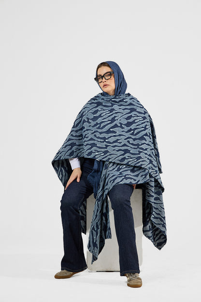 Waves Poncho