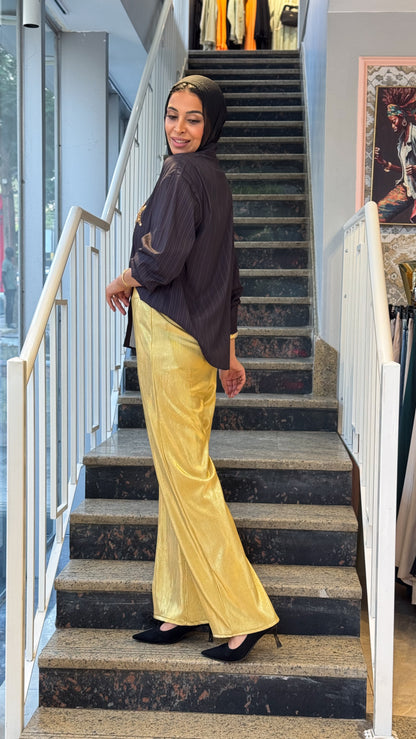 Golden Glow Pants