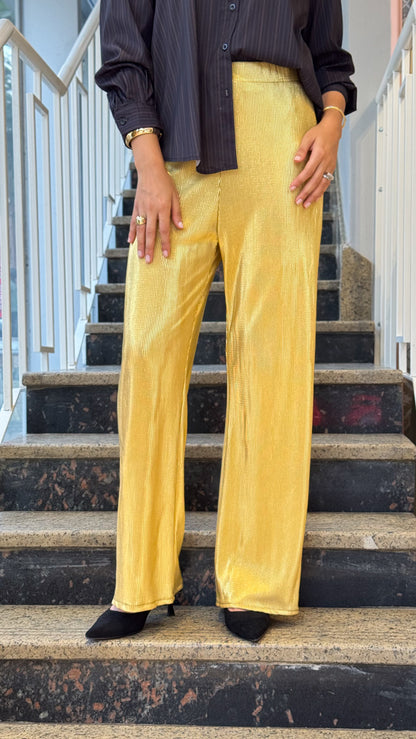 Golden Glow Pants