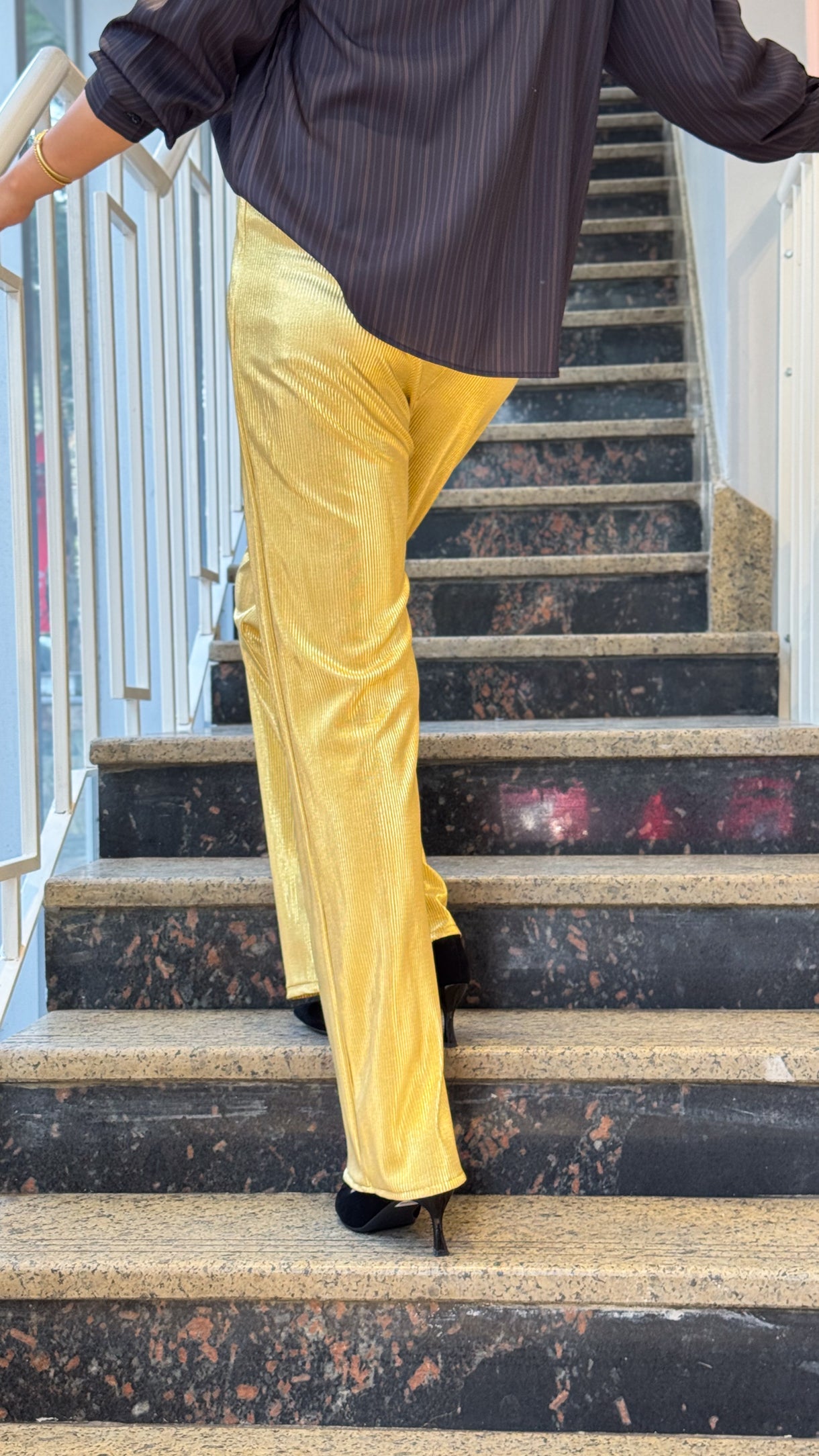 Golden Glow Pants