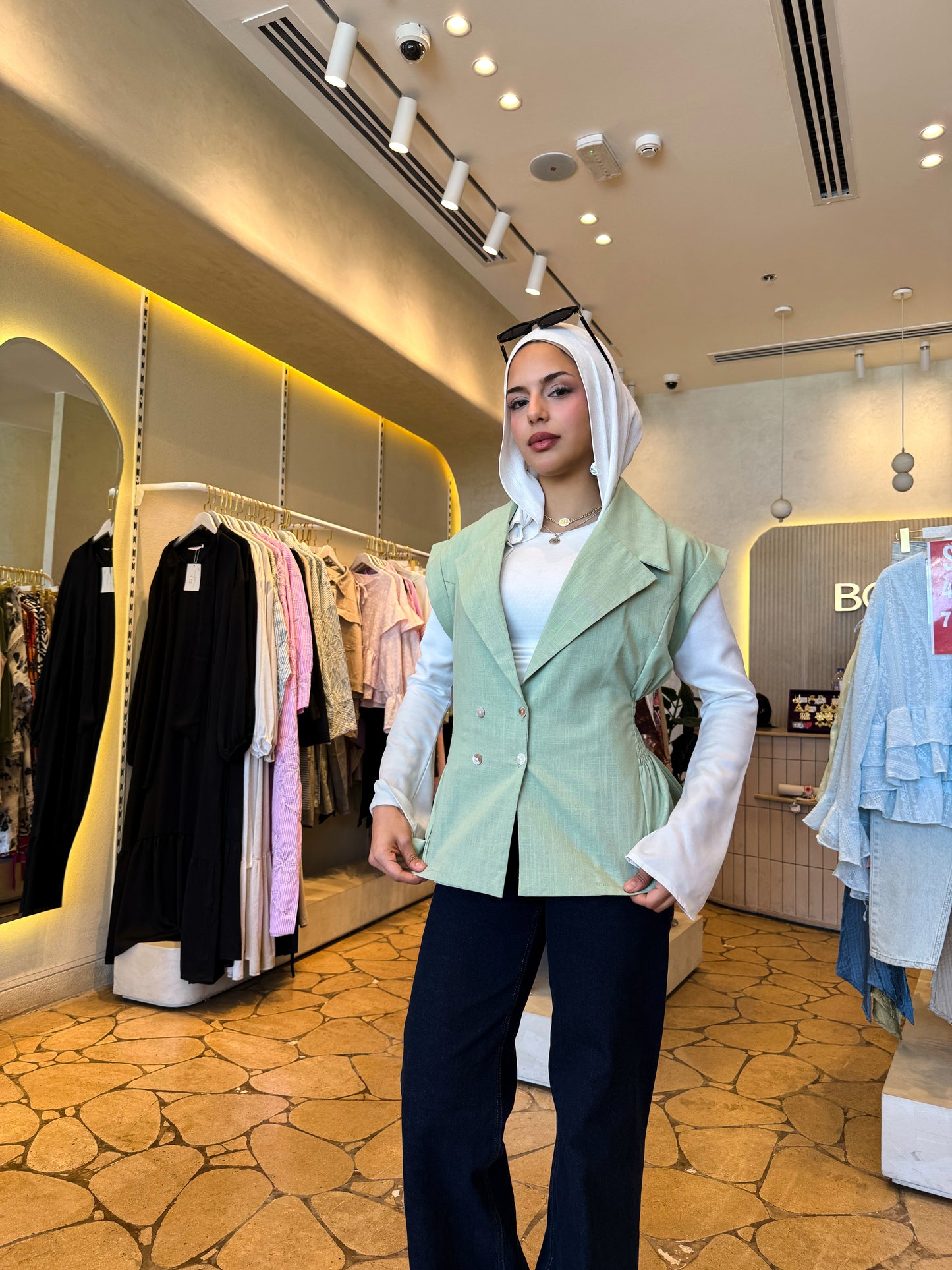 Linen Vest