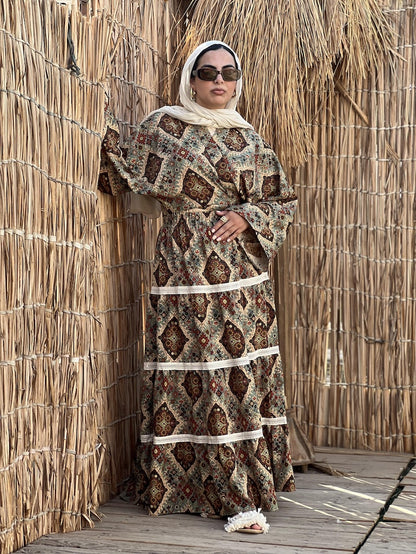 Paisley Print Blouse