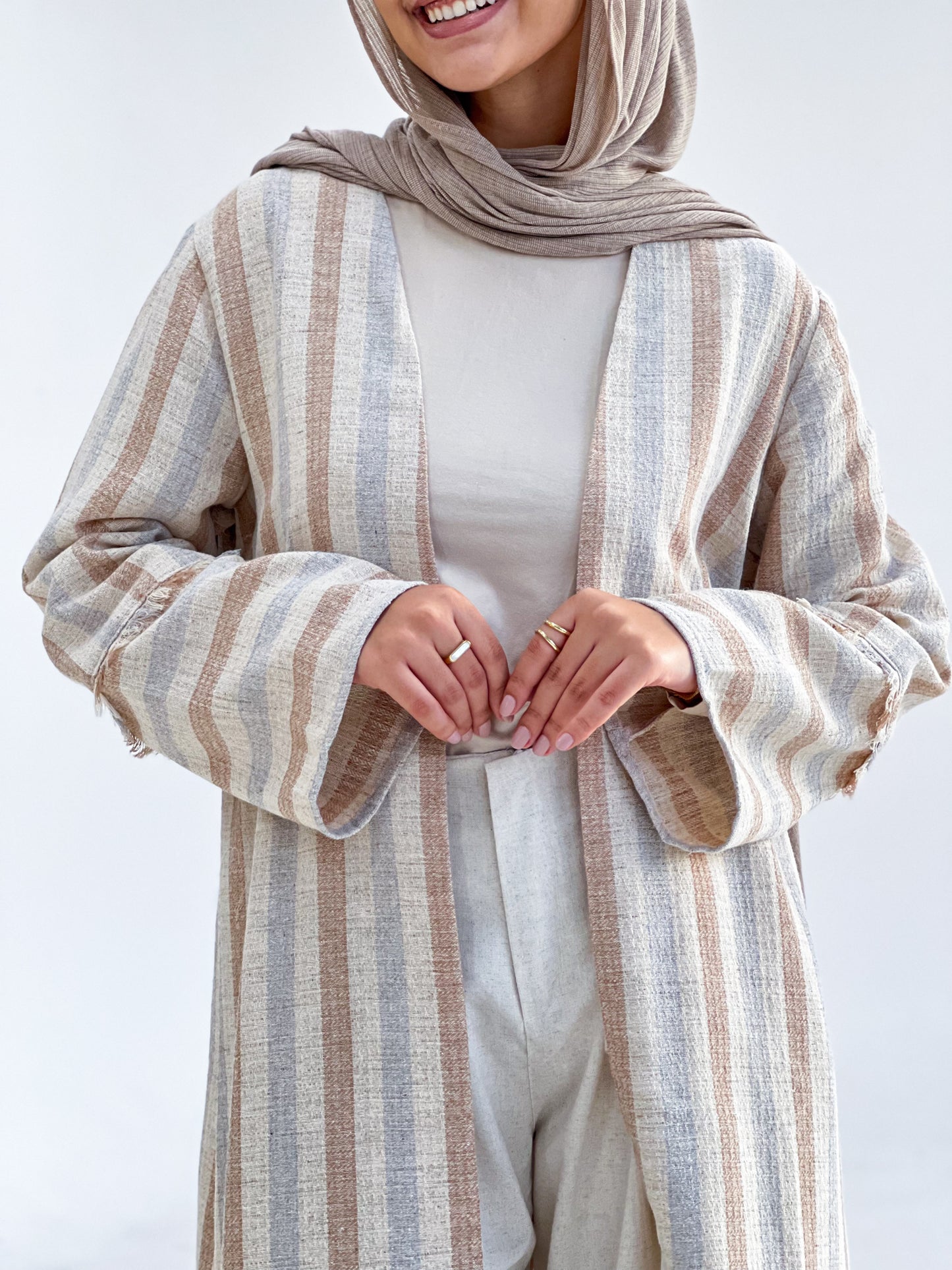 Sunset Linen Kimono