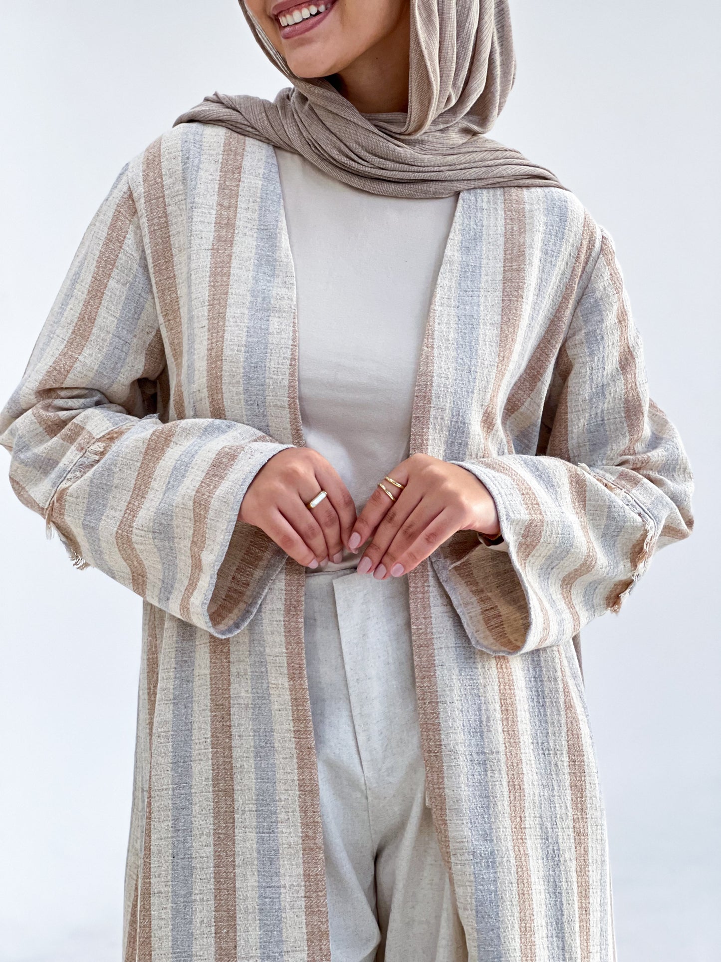 Sunset Linen Kimono