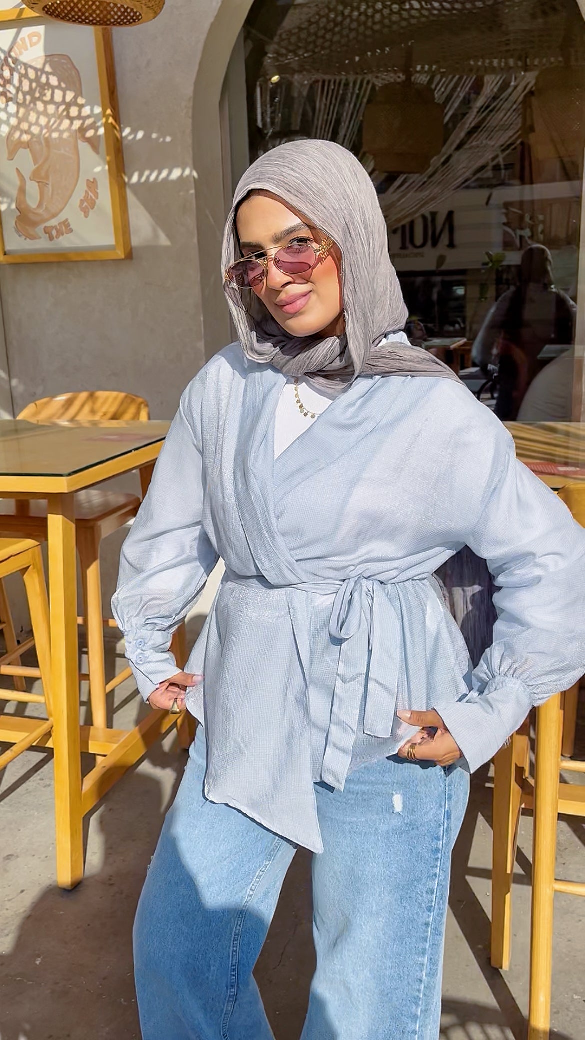 Wrap shirt