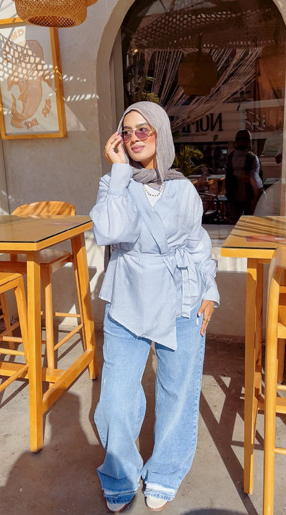 Wrap shirt