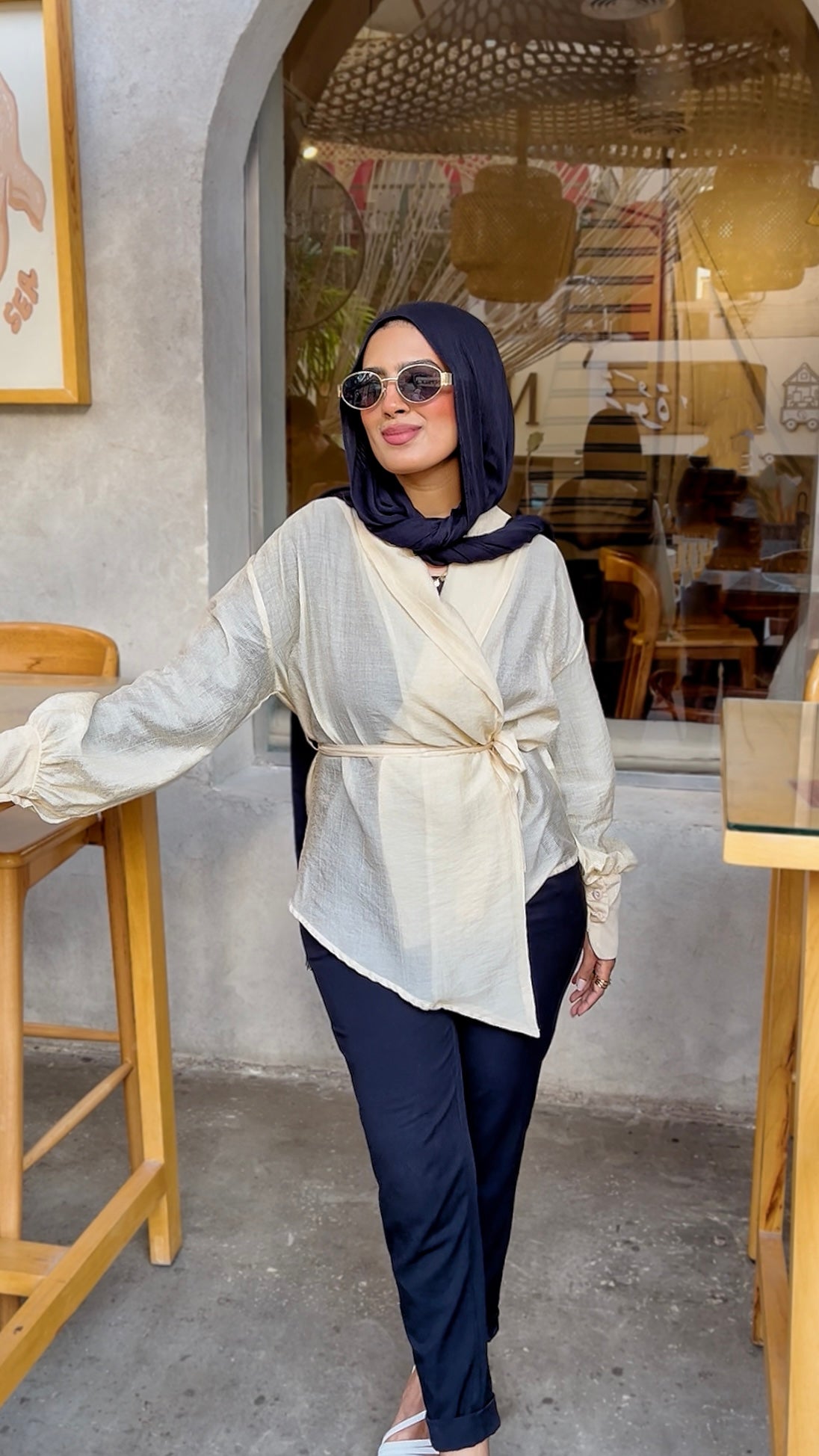 Wrap shirt