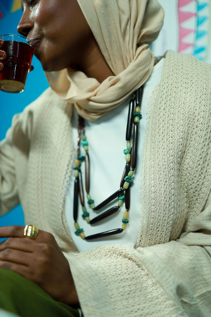 Nadya linen cardigan