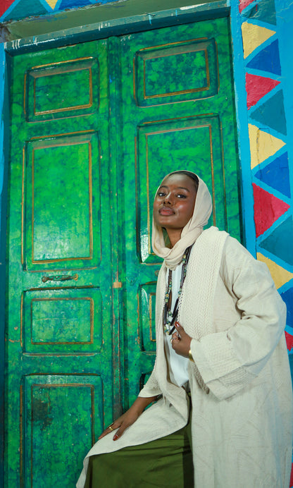 Nadya linen cardigan