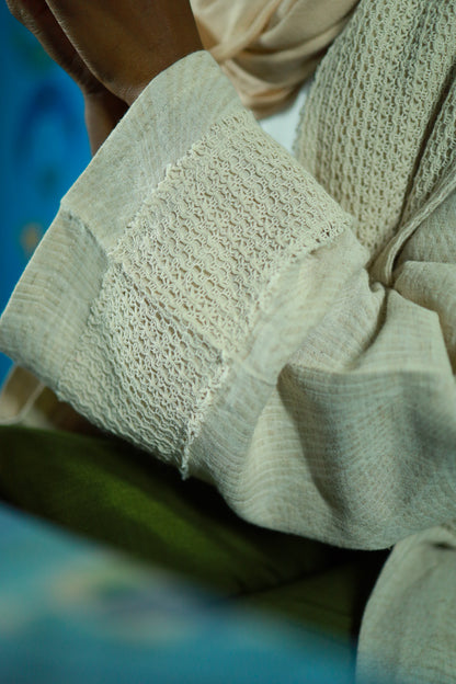 Nadya linen cardigan