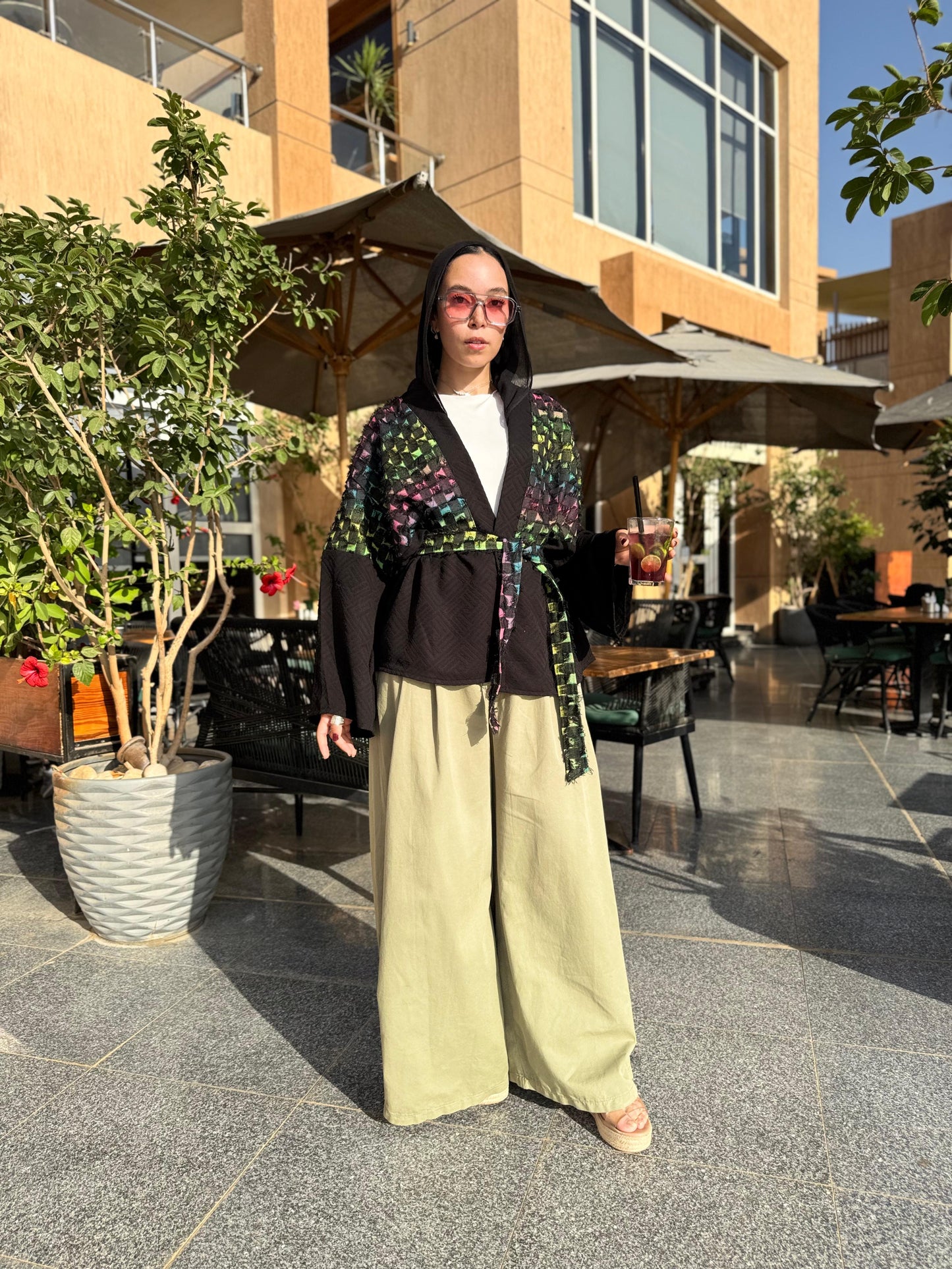 half and half jacket