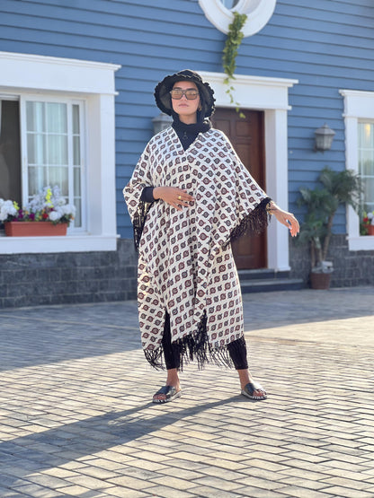 Afrotropic Wrap Kimono