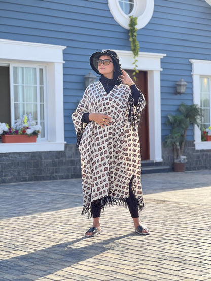 Afrotropic Wrap Kimono