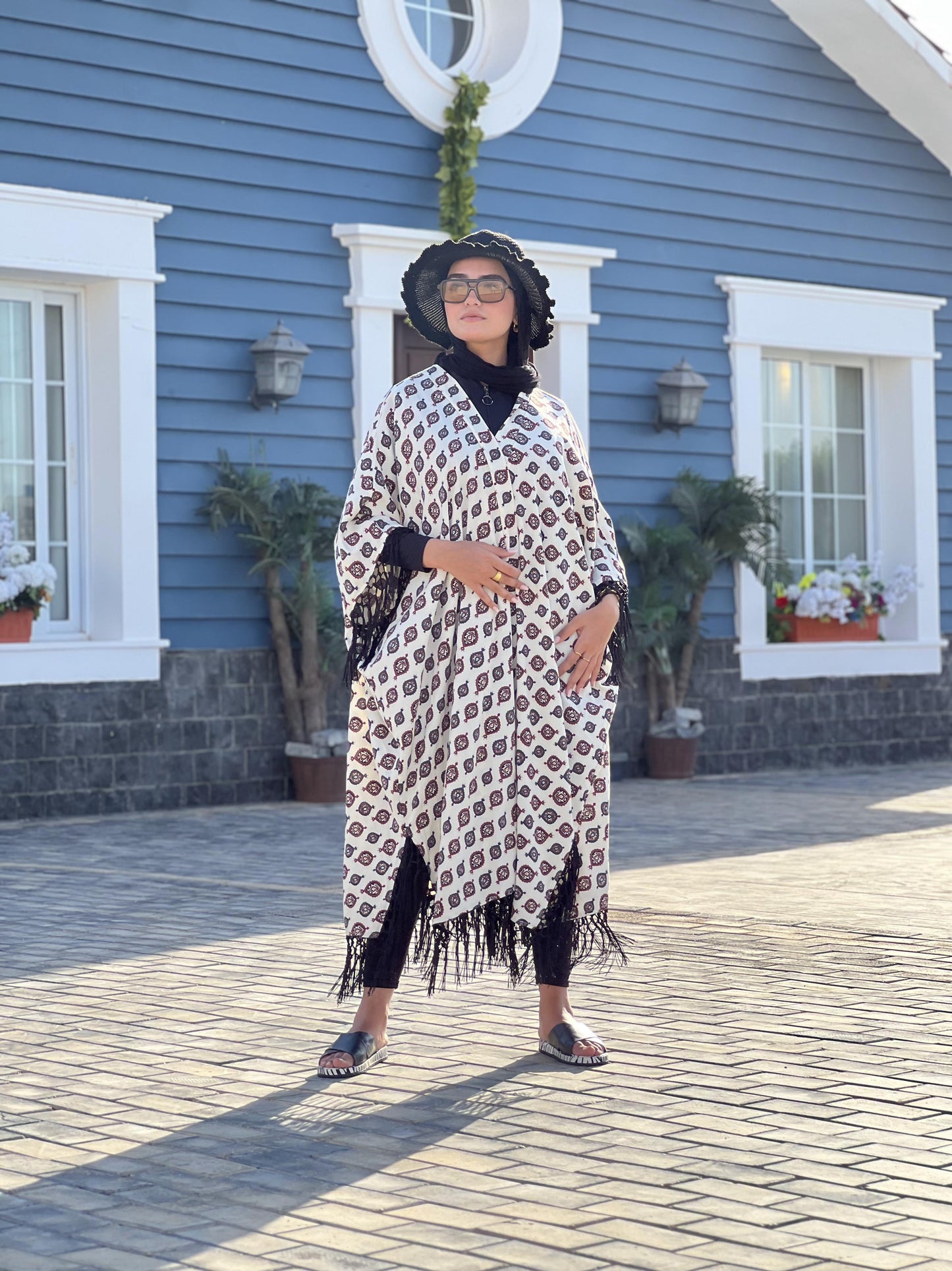 Afrotropic Wrap Kimono